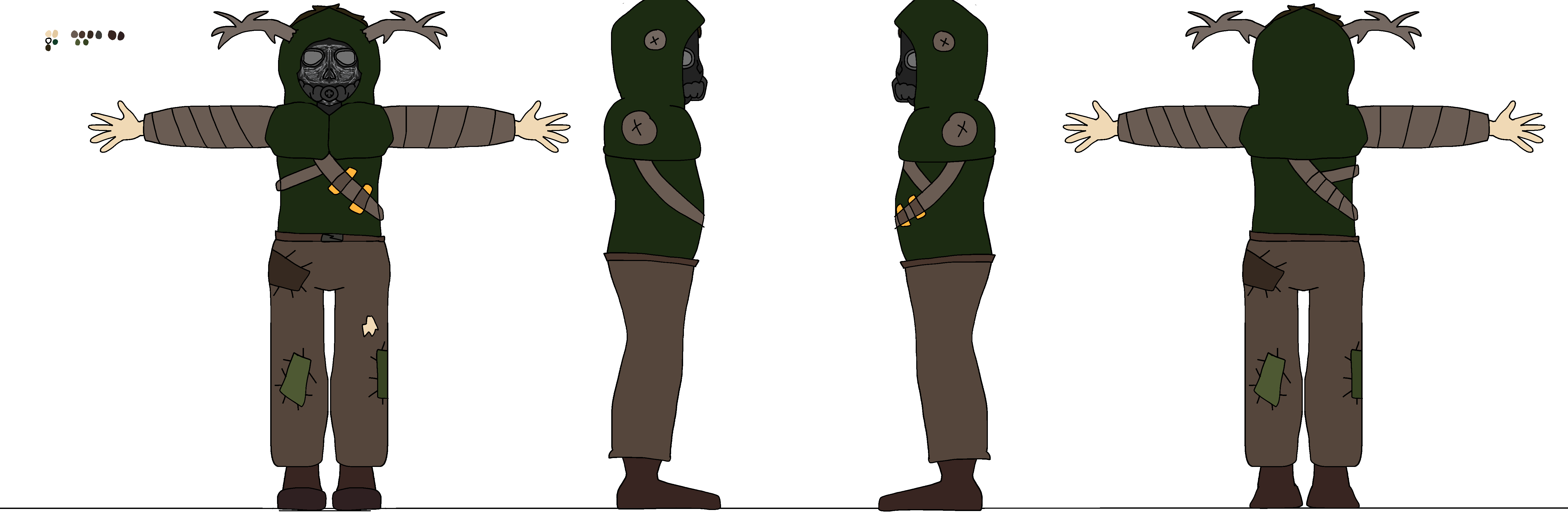 Clothes Turnarounds